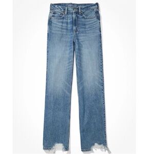 American Eagle Super High Rise Baggy Wide Leg Jeans